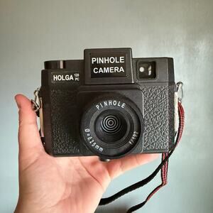 HOLGA 120 PC Pinhole Camera Black Toy Camera Lomography Medium Format Retro